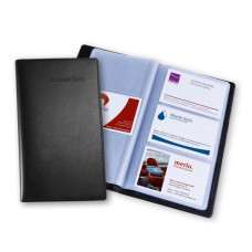 Sigel Visitenkartenbuch 9 x 5.8 cm, Schwarz Sigel Visitenkartenbuch 9 x 5.8 cm, Schwarz