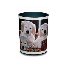 Läufer Papierkorb 13 L, Hunde Läufer Papierkorb 13 L, Hunde