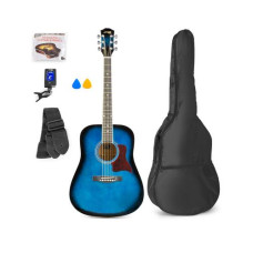 MAX Westerngitarre SoloJam Set Blau