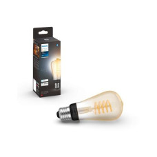 Philips Hue Leuchtmittel White Ambiance, E27, Filament, Edison, BT
