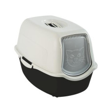 Rotho Katzentoilette Bailey Eco, Sand – Schwarz
