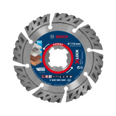 Bosch Professional Diamanttrennscheibe X-LOCK Expert MultiMaterial 115 mm