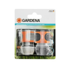 Gardena Schlauchkupplung Zweier-Satz, 13 mm (1/2) & 15 mm (5/8) Gardena Schlauchkupplung Zweier-Satz, 13 mm (1/2) & 15 mm (5/8)