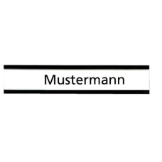 Franken Magnetschild 75 x 20 mm, Braun, 10 Stück Franken Magnetschild 75 x 20 mm, Braun, 10 Stück