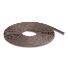 Delock Geflechtschlauch nagerfest, 5 m x 6 mm Braun Delock Geflechtschlauch nagerfest, 5 m x 6 mm Braun