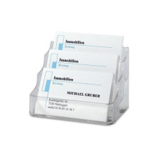 Sigel Visitenkartenhalter mit 3 Fächern Sigel Visitenkartenhalter mit 3 Fächern