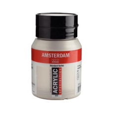 Amsterdam Acrylfarbe Standard 500 ml, Silber Amsterdam Acrylfarbe Standard 500 ml, Silber