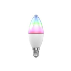 WOOX Leuchtmittel WiFi Smart Bulb RGB+CCT E14, 5W, 2700K-6500K