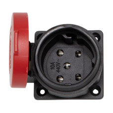 Brennenstuhl Einbausteckdose T15 IP55 Rot / Schwarz Brennenstuhl Einbausteckdose T15 IP55 Rot / Schwarz