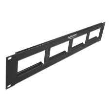 Delock Easy 45 19″ Patchpanel Ausschnitt 4 x 90.5 x 45.2 mm