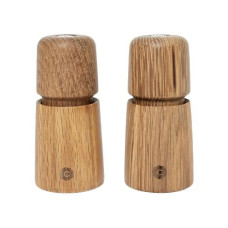 Crush Grind Salz- und Pfeffermühle Stockholm 2er Set, 11 cm, Hellbraun Crush Grind Salz- und Pfeffermühle Stockholm 2er Set, 11 cm, Hellbraun