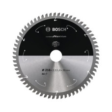 Bosch Professional Kreissägeblatt Standard for Wood 216 x 2.2 x 30 mm, 64 Z Bosch Professional Kreissägeblatt Standard for Wood 216 x 2.2 x 30 mm, 64 Z