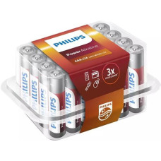 Philips Batterie Batterie Power Alkaline AAA 24 Stück