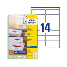 Avery Zweckform Adressetiketten 99.1 x 38.1 mm, 25 Blatt