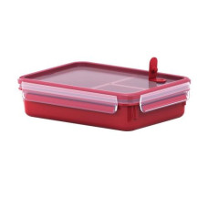 Emsa Mikrowellendose Clip & Micro 1.2 l, Rot Emsa Mikrowellendose Clip & Micro 1.2 l, Rot