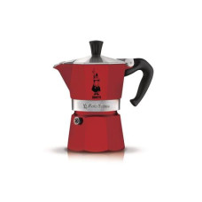 Bialetti Espressokocher Moka Express 6 Tassen, Rot