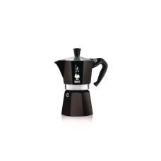 Bialetti Espressokocher Moka Express 3 Tassen, Schwarz