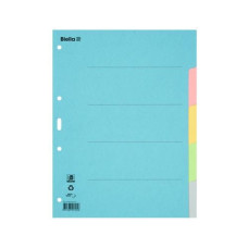 Biella Register A4 Karton 5 teilig