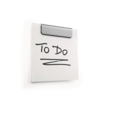 DURABLE Haftmagnet Durafix Clip 60 mm Silber, 5 Stück