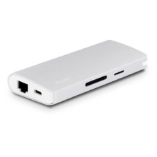 LMP Dockingstation USB-C Travel Dock Silber LMP Dockingstation USB-C Travel Dock Silber