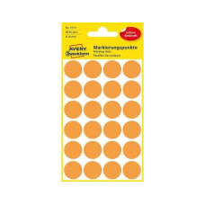 Avery Zweckform Klebepunkte 18 mm Neonorange