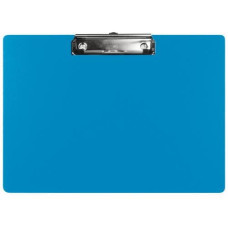 Biella Dokumentenhalter A4 Scripla quer Blau mit Klemm-Mechanik