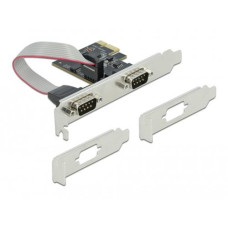 Delock PCI-Express-Karte 90001 2x Seriell / RS-232