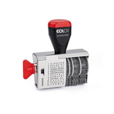 Colop Wort- und Datumsstempel 04000WD Buchstaben/Zahlen Colop Wort- und Datumsstempel 04000WD Buchstaben/Zahlen