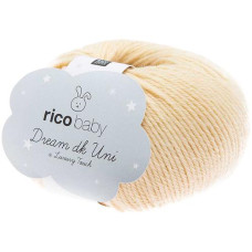 Rico Design Wolle Baby Dream Uni dk 50 g, Crème