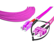 Lightwin LWL-Patchkabel LSH-SC, Multimode, OM4, 1m