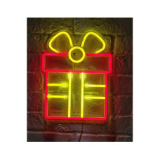 Vegas Lights LED Dekolicht Neon Sign Weihnachtsgeschenk 24 x 30 cm