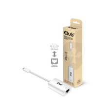 Club 3D Adapter USB 3.2 Type-C – RJ-45 USB Type-C - RJ-45 Club 3D Adapter USB 3.2 Type-C – RJ-45 USB Type-C - RJ-45