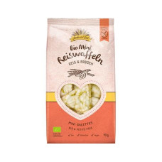 Leib und Gut Bio Mini Reiswaffeln Reis und Erbsen 90 g