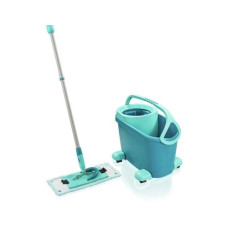 Leifheit Bodenwischer-Set Clean Twist M Ergo mit Rollen