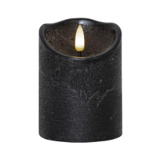 Star Trading LED-Kerze Flamme Rustic, Ø 7.5 x 10 cm, Schwarz Star Trading LED-Kerze Flamme Rustic, Ø 7.5 x 10 cm, Schwarz
