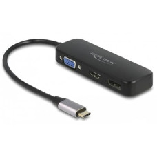 Delock Multiadapter 64156 USB-C – DP/HDMI/VGA Delock Multiadapter 64156 USB-C – DP/HDMI/VGA