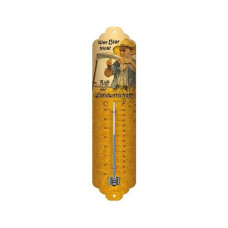 Nostalgic Art Thermometer Wer Bier trinkt 6.5 x 28 cm