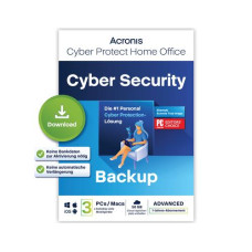 Acronis Cyber Protect Home Office Security Edition ESD, ABO, 3PC, 1y