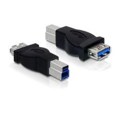 Delock USB 3.0 Adapter USB-A Buchse - USB-B Stecker Delock USB 3.0 Adapter USB-A Buchse - USB-B Stecker