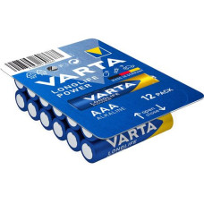 Varta Batterie Longlife Power AAA 12 Stück