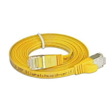 SLIM Slimpatchkabel  Cat 6, STP, 0.25 m, Gelb
