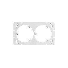 Feller EDIZIOdue Befestigungsplatte 1x2 Feller EDIZIOdue Befestigungsplatte 1x2