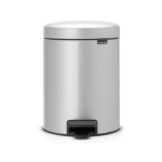 Brabantia Kosmetikeimer NewIcon 5 l, Metallic grey