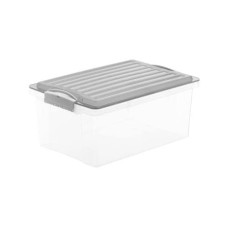 Rotho Aufbewahrungsbox Compact A4 / 13 Liter Anthrazit Rotho Aufbewahrungsbox Compact A4 / 13 Liter Anthrazit