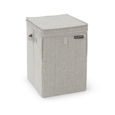 Brabantia Wäschesammler stapelbar, 35 Liter, Grau