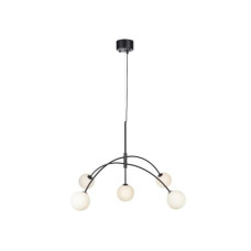 Markslöjd Pendelleuchte HEAVEN 5L Schwarz