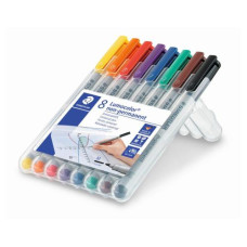 Staedtler Folienstift Lumocolor 315 M 8er-Set, wasserlöslich
