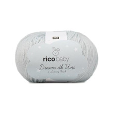 Rico Design Wolle Baby Dream Uni dk 50 g Hellblau