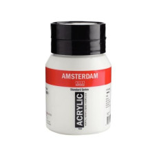 Amsterdam Acrylfarbe Standard Series Zinkweiss halbtransparent, 500 ml Amsterdam Acrylfarbe Standard Series Zinkweiss halbtransparent, 500 ml