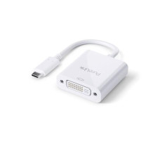 PureLink Adapter IS190 USB Type-C - DVI-I, Weiss